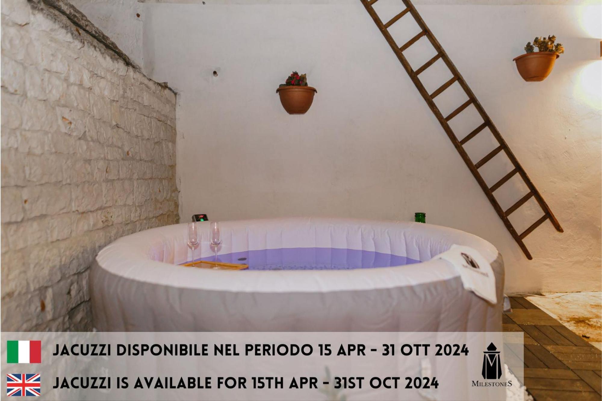 Milestones Modern Suite Trullo Jacuzzi Spa & Relax Alberobello Ngoại thất bức ảnh